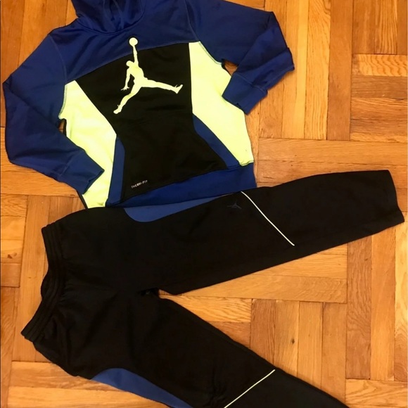 Jordan sweatsuit matching set with hat - Picture 2 of 7